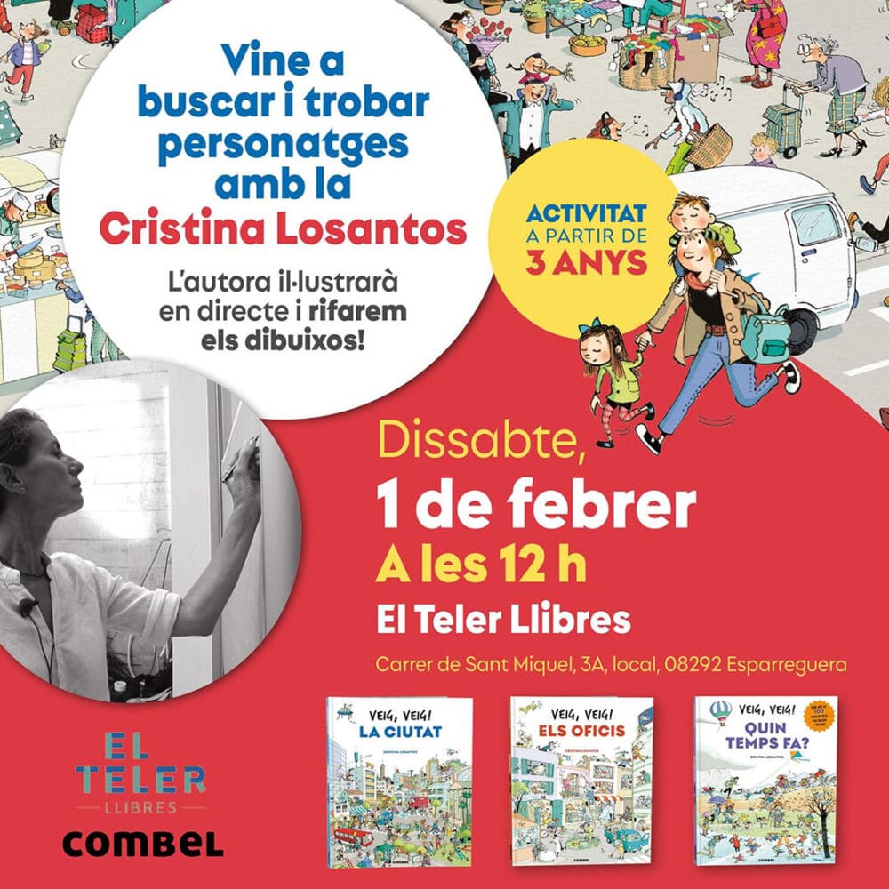 Vine a buscar i trobar personatges amb la Cristina Losantos