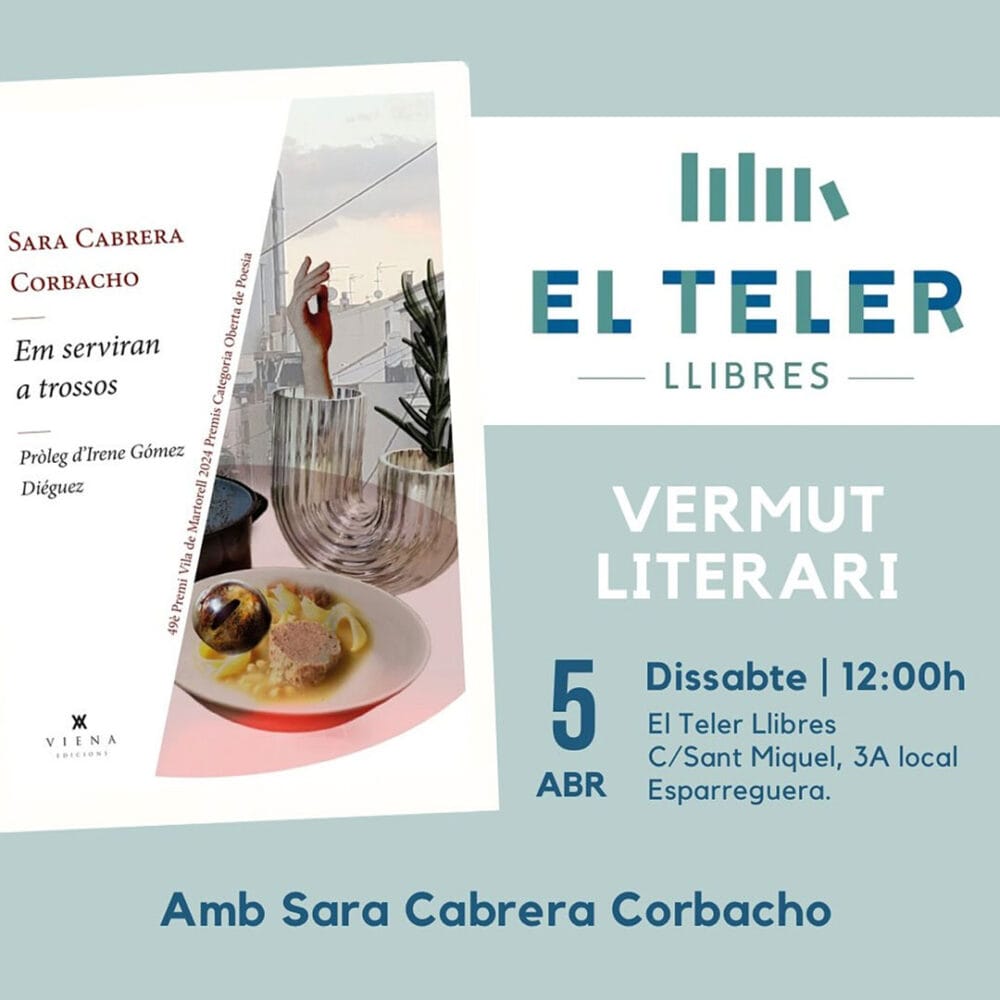 Em serviran a trossos amb Sara Cabrera Corbacho