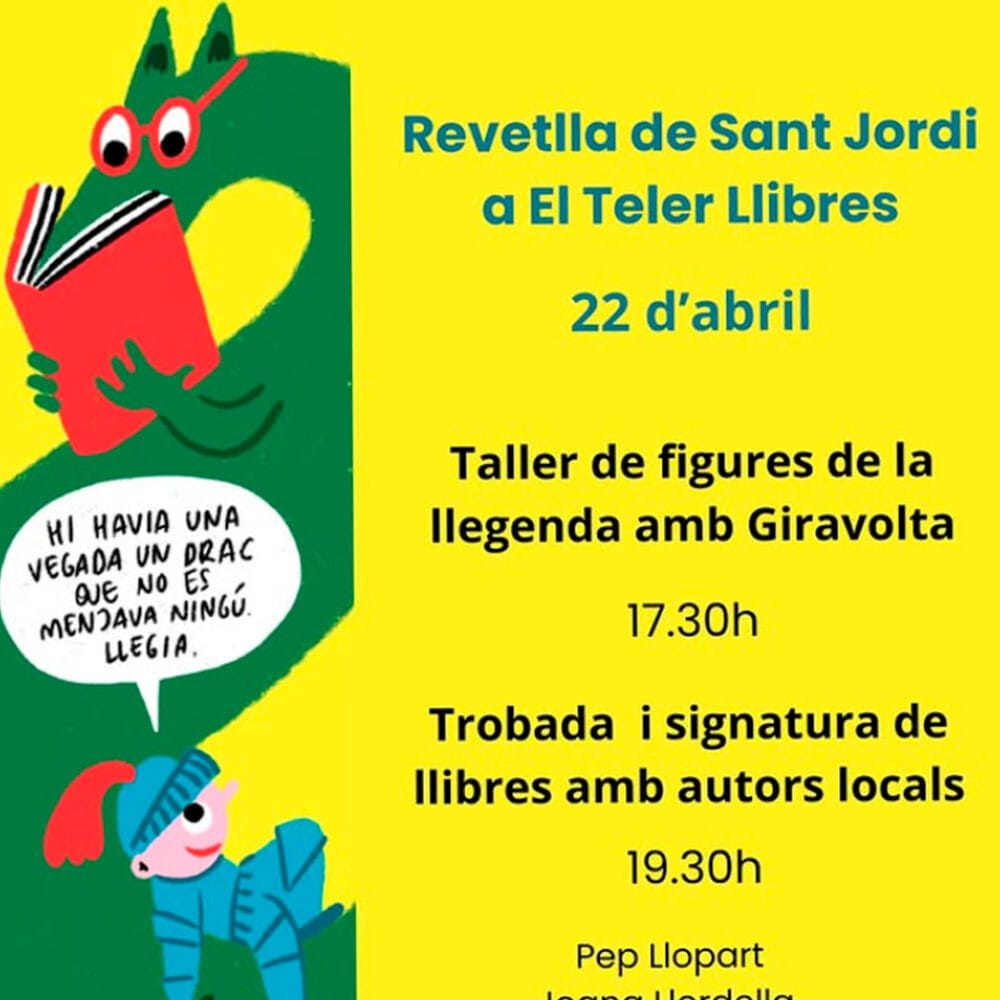 Revetlla de Sant Jordi a El Teler Llibres