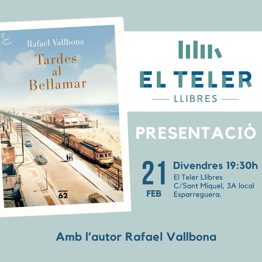 Tardes al Bellamar amb Rafael Vallbona