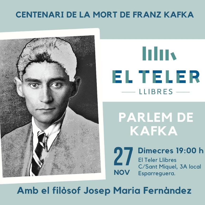 Parlem de Kafka amb el filòsof Josep Maria Fernàndez