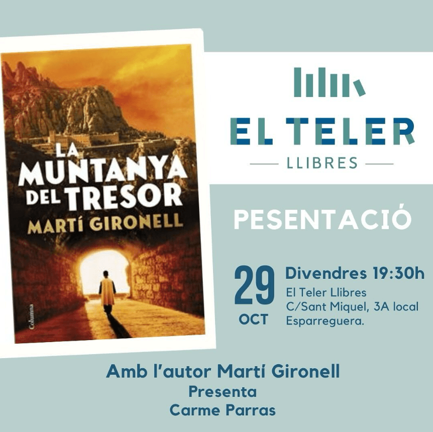 La muntanya del tresor amb l’autor Martí Gironell