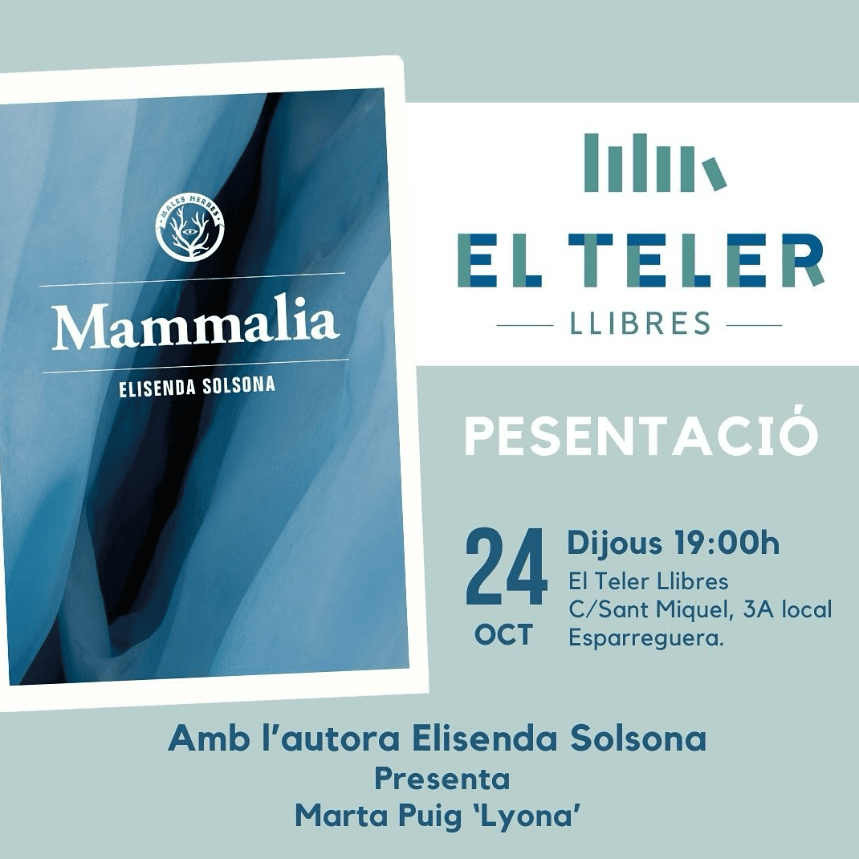 Mammalia amb Elisenda Solsona