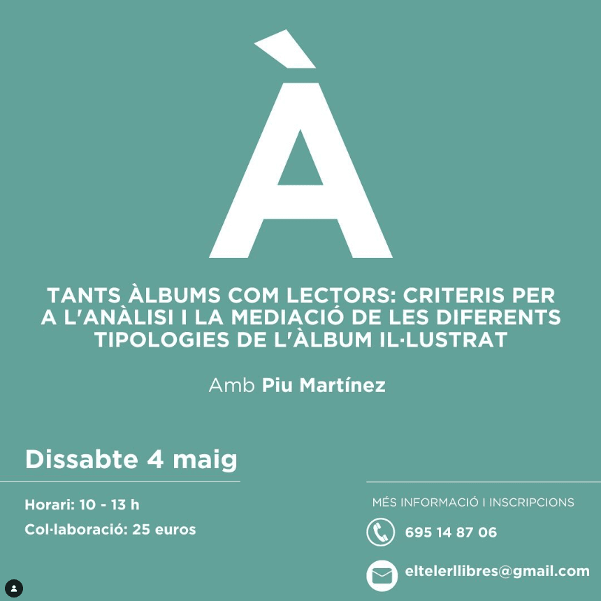 Tants àlbuns com lectors amb Piu Martínez
