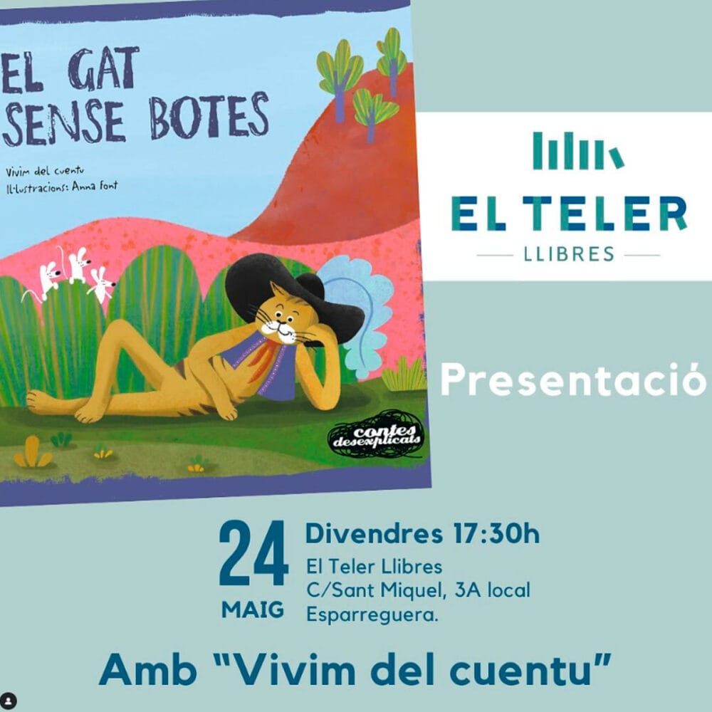 El gat sense botes amb “Vivim del cuentu”